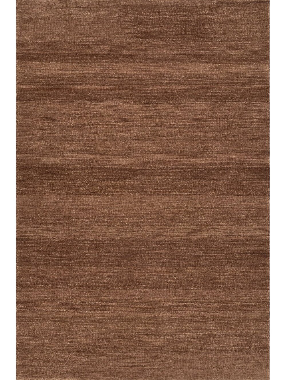 Rugs USA Hollis Solid Wool Rug by Nate Berkus | Walnut Rug Size 7'6"x9'6"